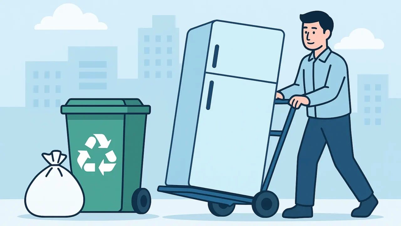 【大阪市民必見】冷蔵庫を安く処分する3つの方法と費用相場