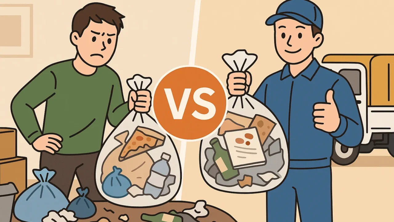 ゴミ屋敷を片付けたい人必見！自力と業者依頼のメリット比較